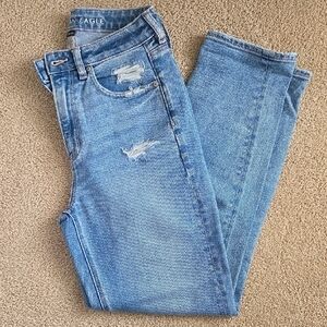 American Eagle mom straight jeans, size 2